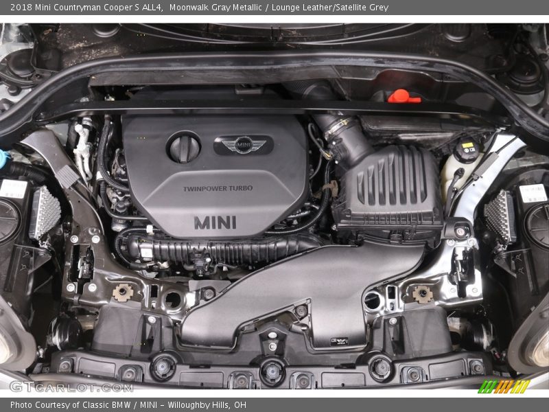 Moonwalk Gray Metallic / Lounge Leather/Satellite Grey 2018 Mini Countryman Cooper S ALL4