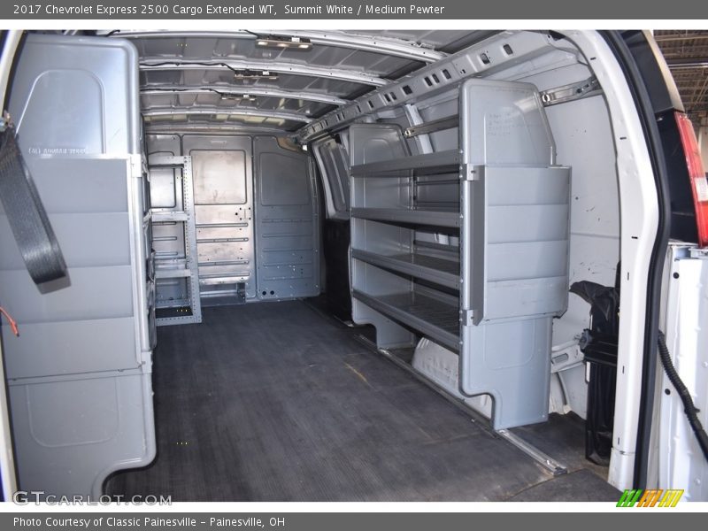 Summit White / Medium Pewter 2017 Chevrolet Express 2500 Cargo Extended WT