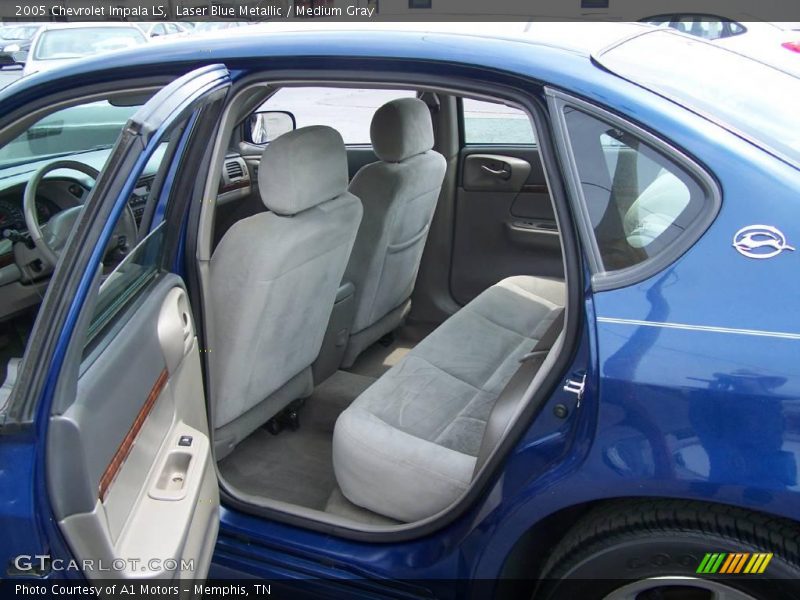 Laser Blue Metallic / Medium Gray 2005 Chevrolet Impala LS