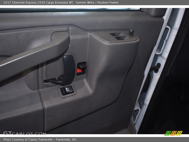 Summit White / Medium Pewter 2017 Chevrolet Express 2500 Cargo Extended WT