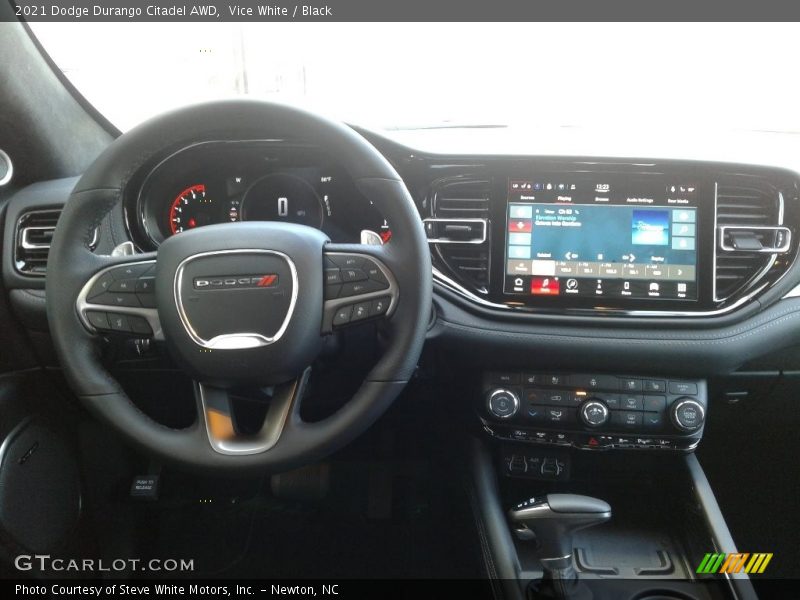 Vice White / Black 2021 Dodge Durango Citadel AWD
