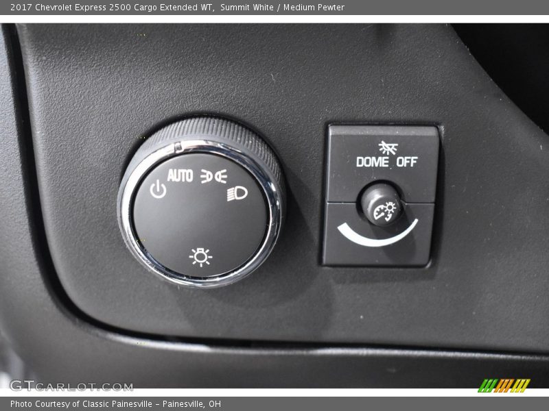 Summit White / Medium Pewter 2017 Chevrolet Express 2500 Cargo Extended WT