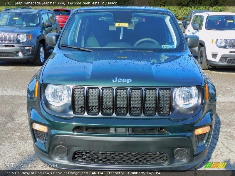 TechnoGreen Metallic / Black 2021 Jeep Renegade Jeepster 4x4