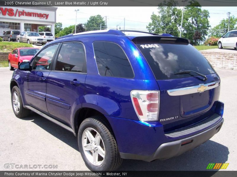 Laser Blue Metallic / Light Gray 2005 Chevrolet Equinox LT