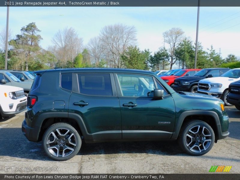  2021 Renegade Jeepster 4x4 TechnoGreen Metallic