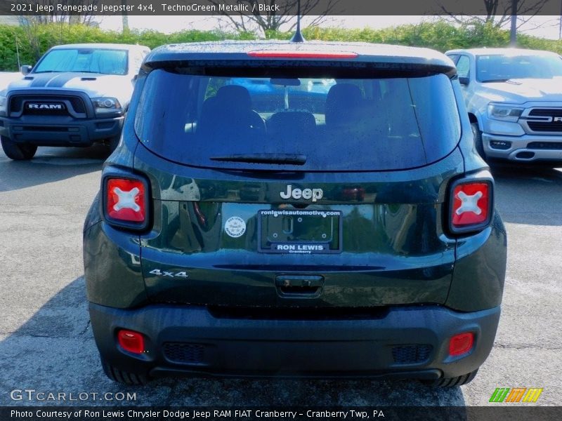 TechnoGreen Metallic / Black 2021 Jeep Renegade Jeepster 4x4