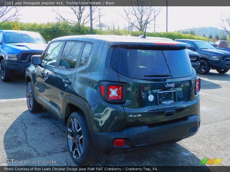 TechnoGreen Metallic / Black 2021 Jeep Renegade Jeepster 4x4