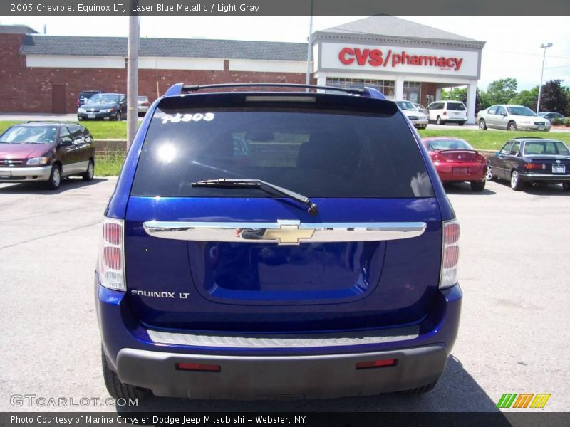 Laser Blue Metallic / Light Gray 2005 Chevrolet Equinox LT