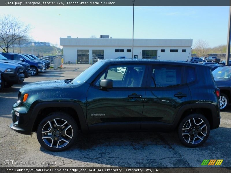 TechnoGreen Metallic / Black 2021 Jeep Renegade Jeepster 4x4