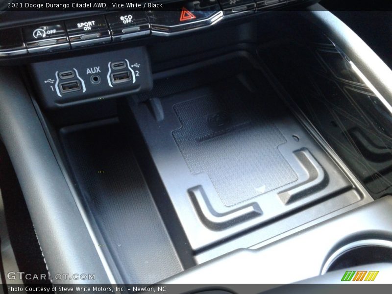 Vice White / Black 2021 Dodge Durango Citadel AWD