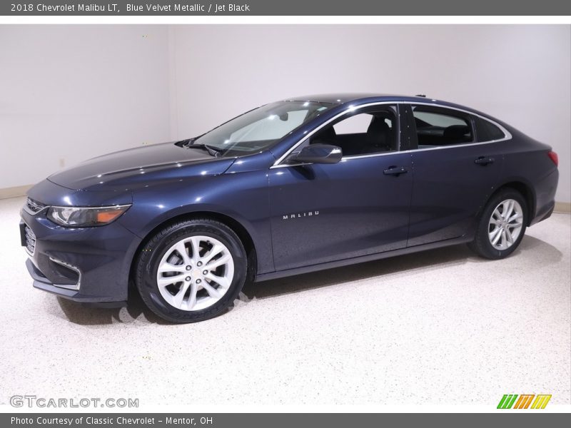 Blue Velvet Metallic / Jet Black 2018 Chevrolet Malibu LT