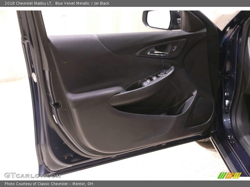 Blue Velvet Metallic / Jet Black 2018 Chevrolet Malibu LT