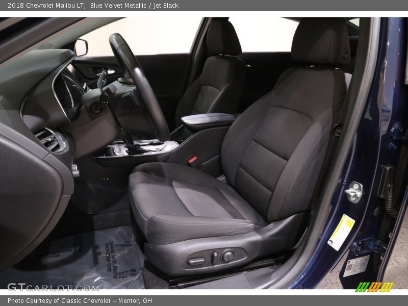 Blue Velvet Metallic / Jet Black 2018 Chevrolet Malibu LT