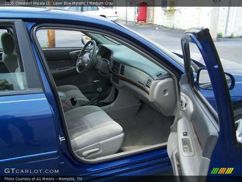 Laser Blue Metallic / Medium Gray 2005 Chevrolet Impala LS