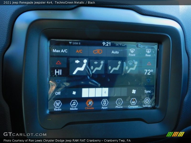TechnoGreen Metallic / Black 2021 Jeep Renegade Jeepster 4x4