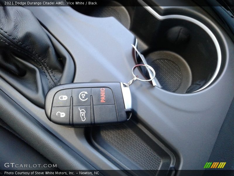 Vice White / Black 2021 Dodge Durango Citadel AWD