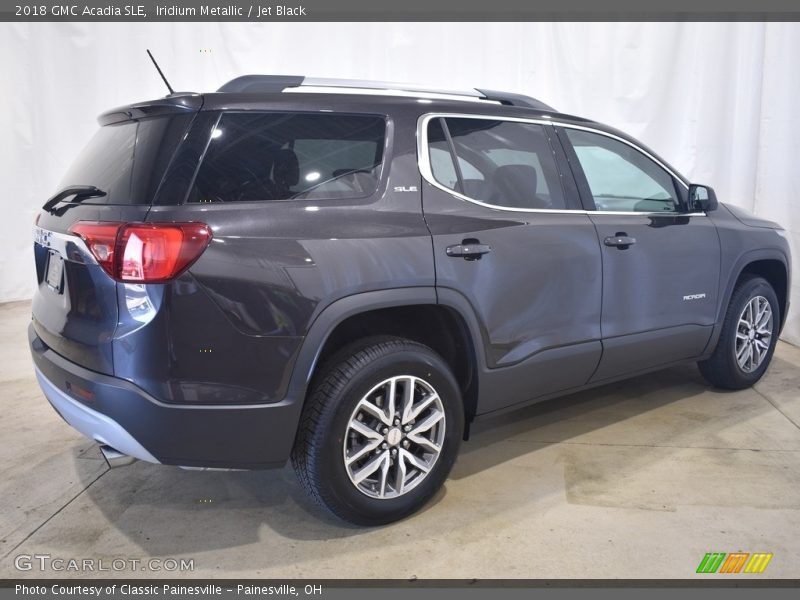 Iridium Metallic / Jet Black 2018 GMC Acadia SLE