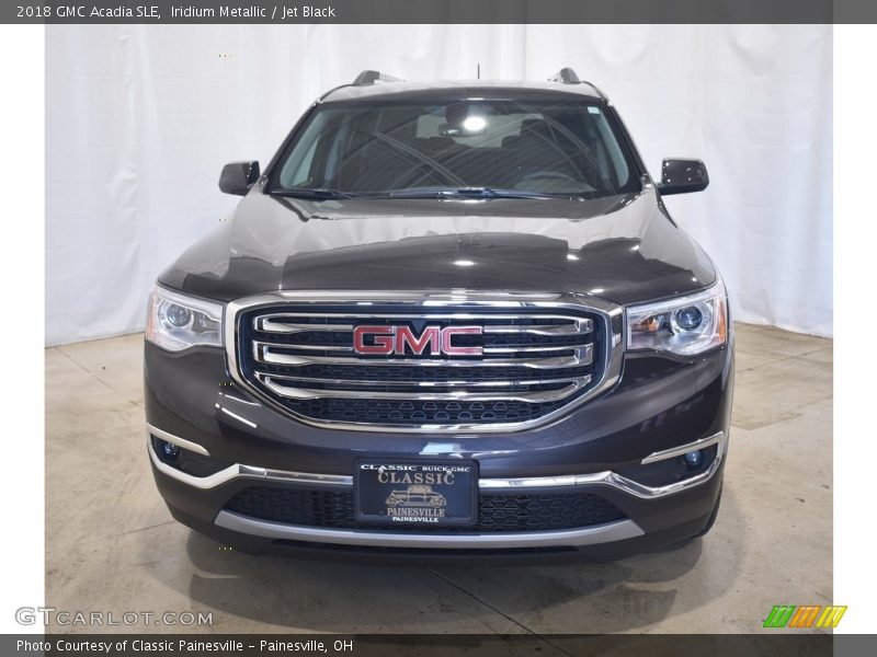 Iridium Metallic / Jet Black 2018 GMC Acadia SLE