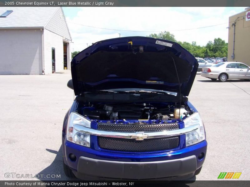 Laser Blue Metallic / Light Gray 2005 Chevrolet Equinox LT