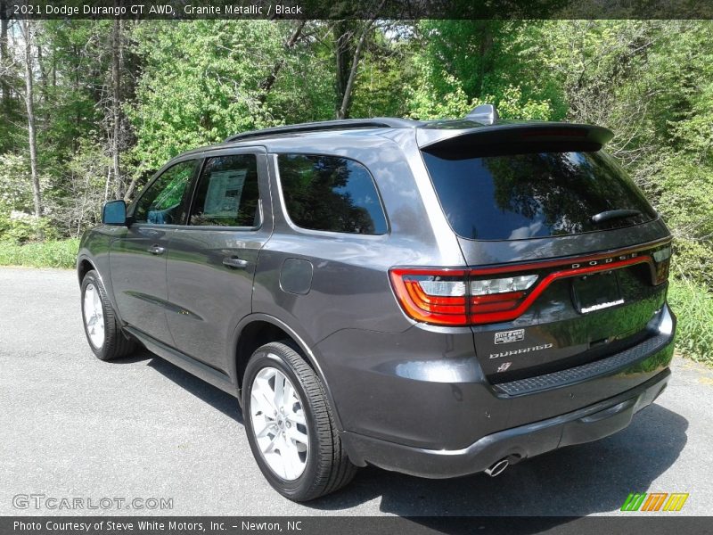 Granite Metallic / Black 2021 Dodge Durango GT AWD