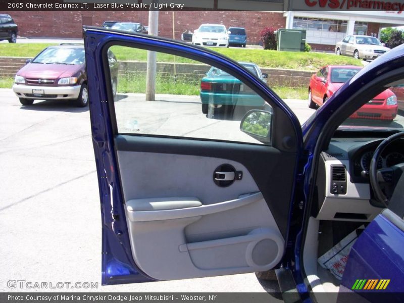 Laser Blue Metallic / Light Gray 2005 Chevrolet Equinox LT