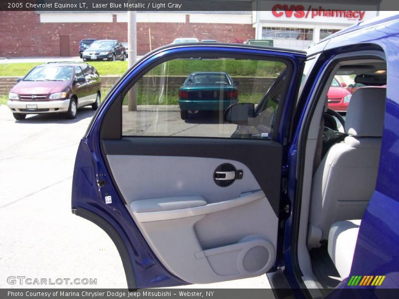Laser Blue Metallic / Light Gray 2005 Chevrolet Equinox LT
