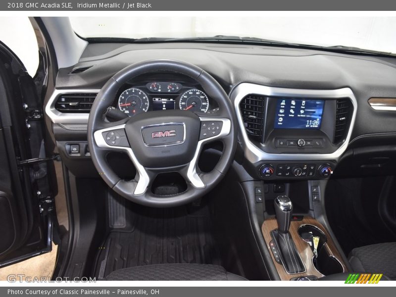 Iridium Metallic / Jet Black 2018 GMC Acadia SLE