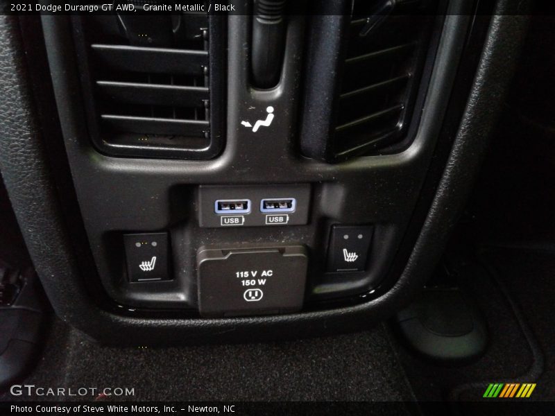 Granite Metallic / Black 2021 Dodge Durango GT AWD