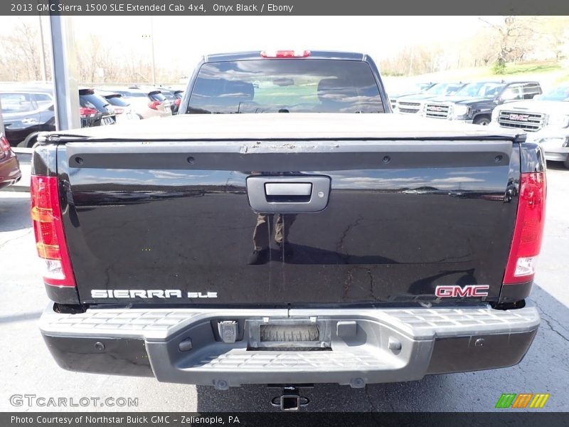 Onyx Black / Ebony 2013 GMC Sierra 1500 SLE Extended Cab 4x4