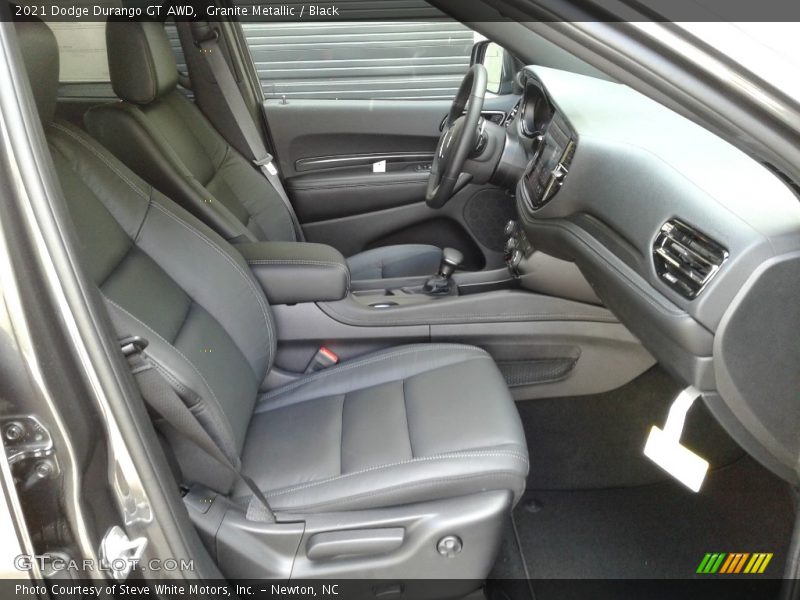 Front Seat of 2021 Durango GT AWD