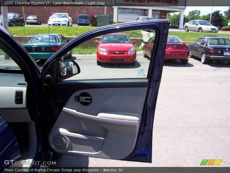 Laser Blue Metallic / Light Gray 2005 Chevrolet Equinox LT