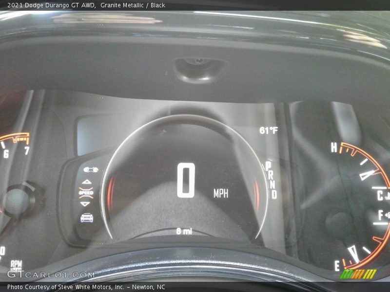 Granite Metallic / Black 2021 Dodge Durango GT AWD