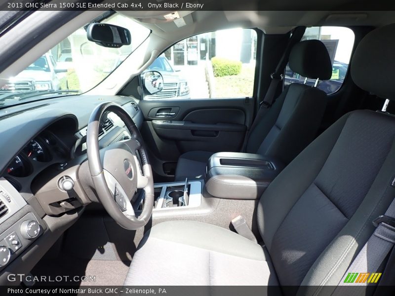 Onyx Black / Ebony 2013 GMC Sierra 1500 SLE Extended Cab 4x4