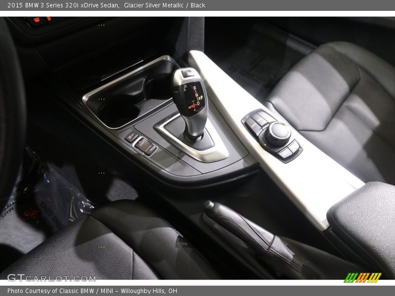 Glacier Silver Metallic / Black 2015 BMW 3 Series 320i xDrive Sedan