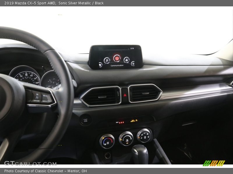 Sonic Silver Metallic / Black 2019 Mazda CX-5 Sport AWD