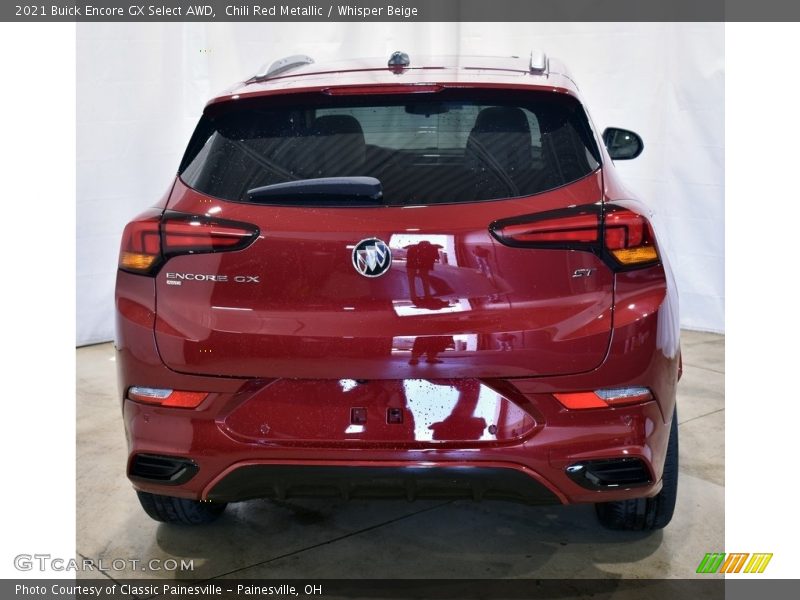 Chili Red Metallic / Whisper Beige 2021 Buick Encore GX Select AWD