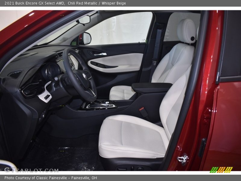 Chili Red Metallic / Whisper Beige 2021 Buick Encore GX Select AWD