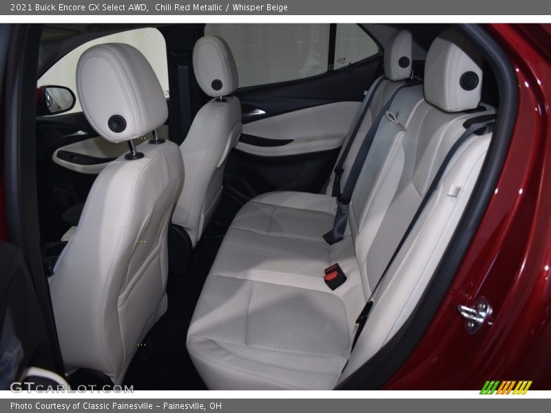 Chili Red Metallic / Whisper Beige 2021 Buick Encore GX Select AWD