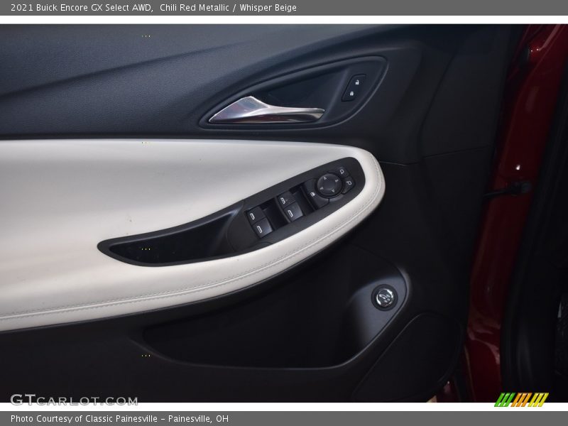 Chili Red Metallic / Whisper Beige 2021 Buick Encore GX Select AWD