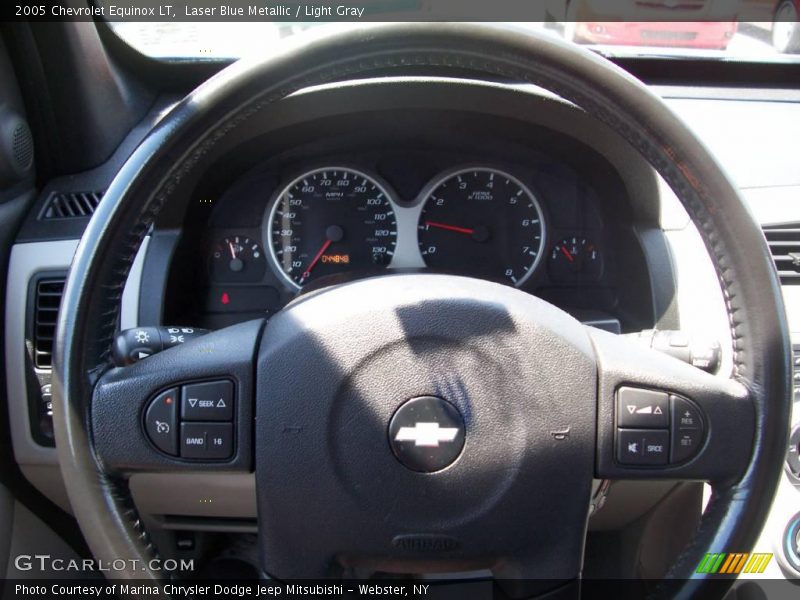 Laser Blue Metallic / Light Gray 2005 Chevrolet Equinox LT