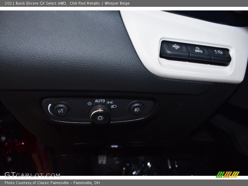 Chili Red Metallic / Whisper Beige 2021 Buick Encore GX Select AWD
