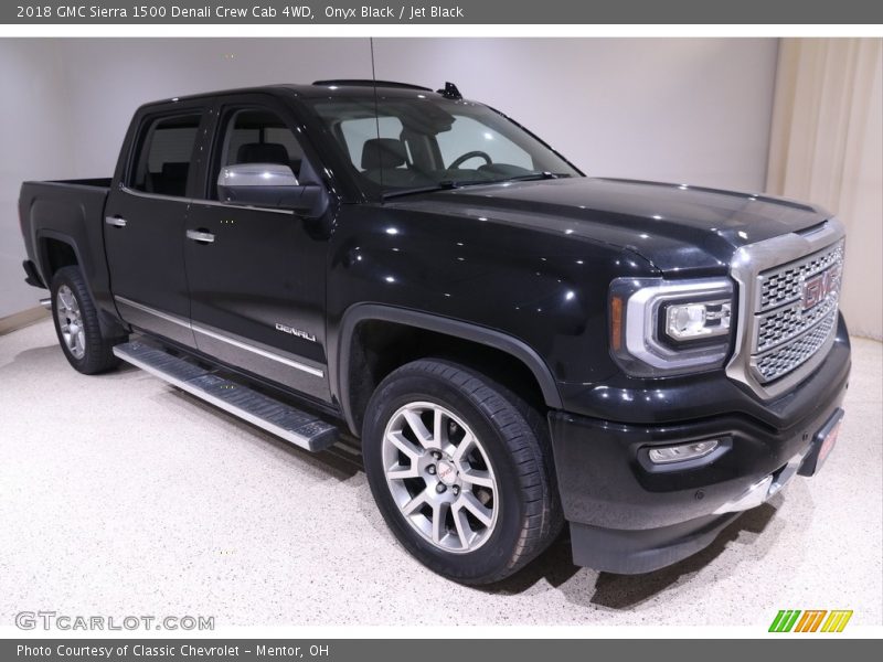 Onyx Black / Jet Black 2018 GMC Sierra 1500 Denali Crew Cab 4WD