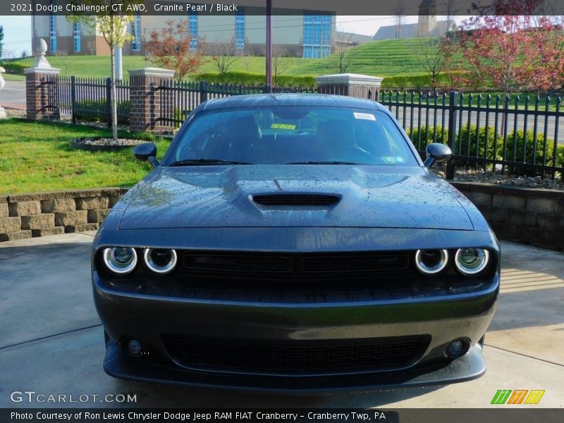 Granite Pearl / Black 2021 Dodge Challenger GT AWD