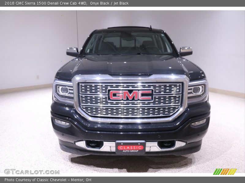 Onyx Black / Jet Black 2018 GMC Sierra 1500 Denali Crew Cab 4WD