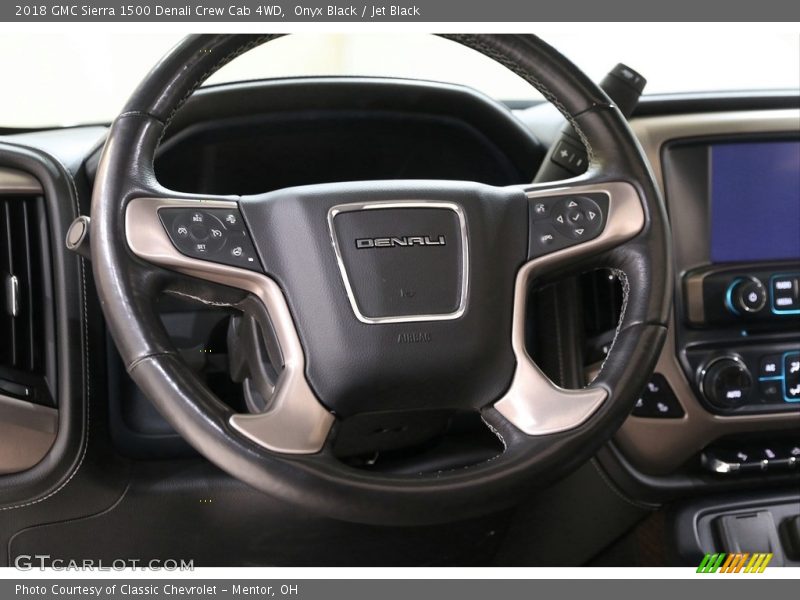 Onyx Black / Jet Black 2018 GMC Sierra 1500 Denali Crew Cab 4WD