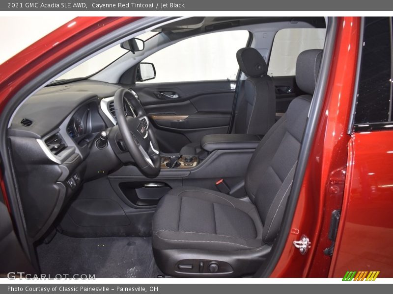 Cayenne Red Tintcoat / Jet Black 2021 GMC Acadia SLE AWD