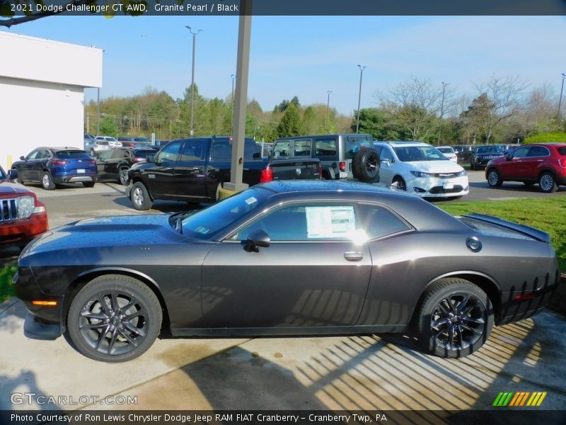 Granite Pearl / Black 2021 Dodge Challenger GT AWD