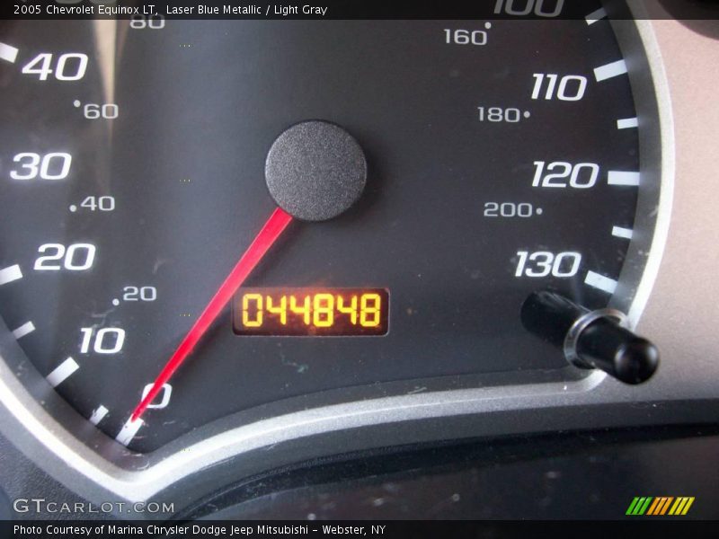 Laser Blue Metallic / Light Gray 2005 Chevrolet Equinox LT