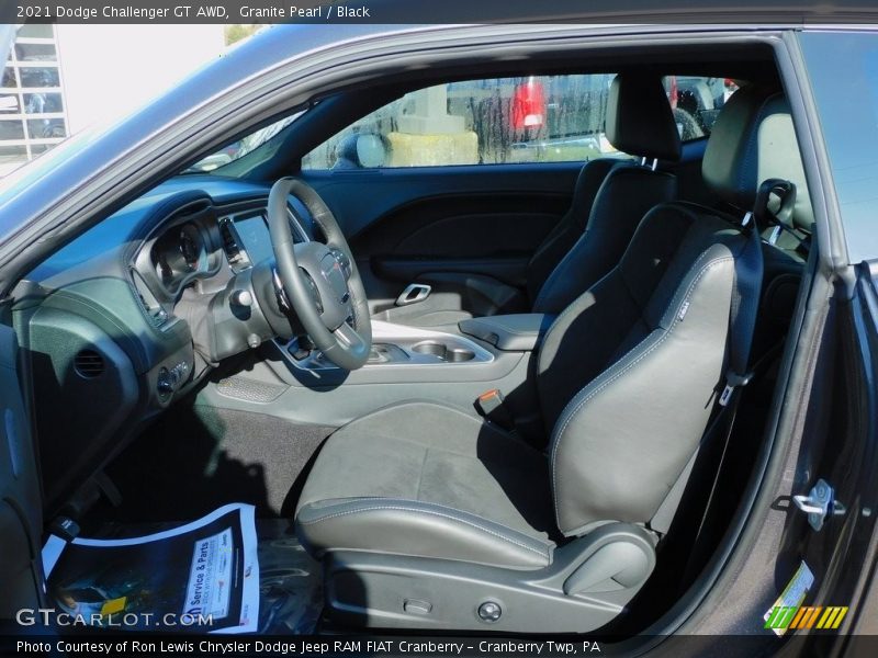 Granite Pearl / Black 2021 Dodge Challenger GT AWD