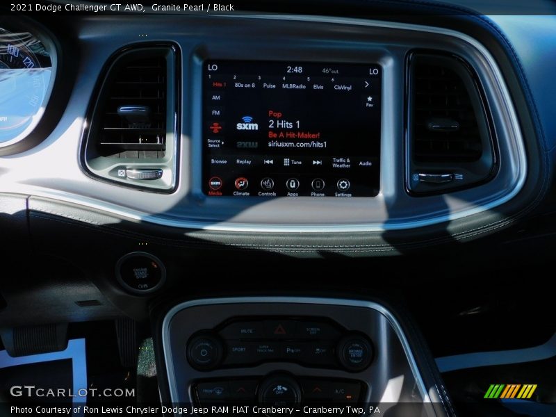 Granite Pearl / Black 2021 Dodge Challenger GT AWD